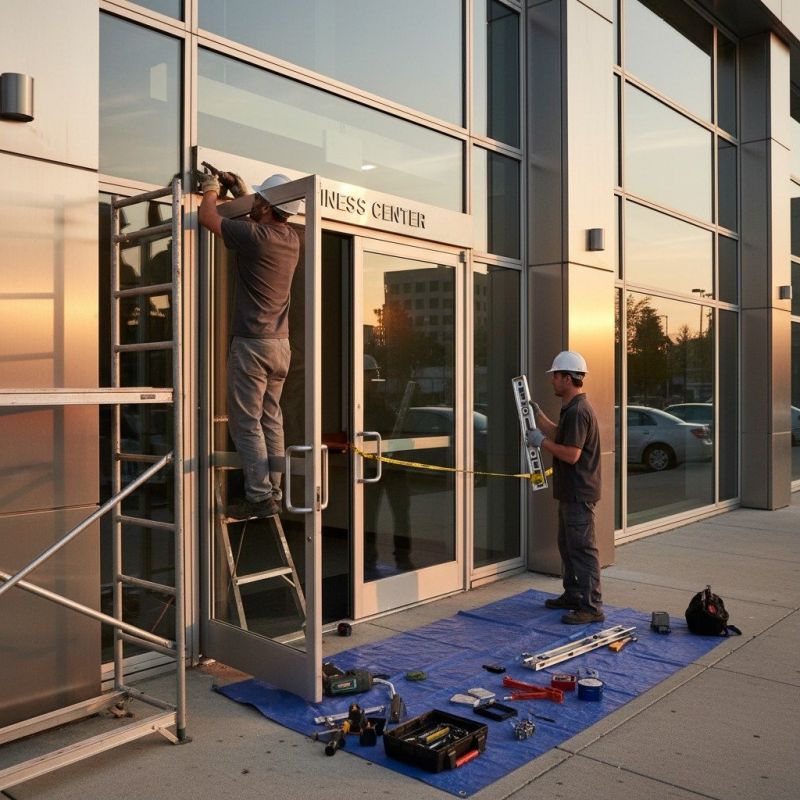 Commercial Steel Door Repair