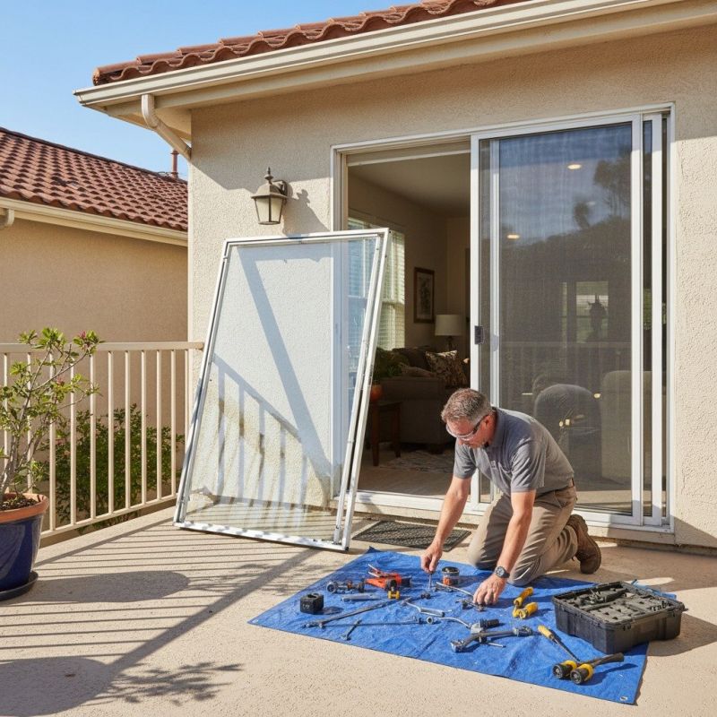 Folding Door Repair