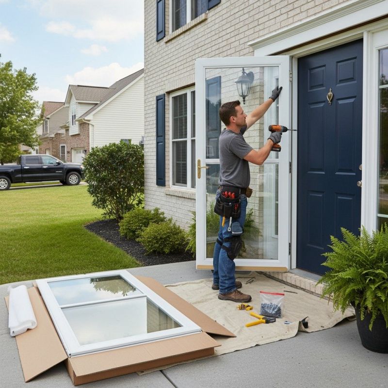 Storm Door Installation